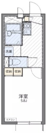 レオパレスノンノンの物件間取画像